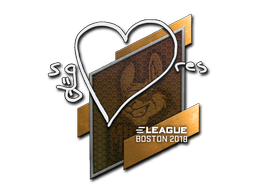 Naklejka | seang@res | Boston 2018