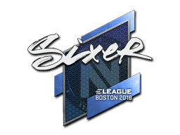 Naklejka | SIXER | Boston 2018