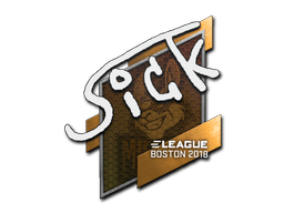 Naklejka | SicK | Boston 2018