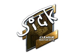 Naklejka | SicK (foliowana) | Boston 2018