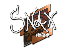 Naklejka | Snax | Boston 2018