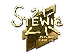 Naklejka | Stewie2K (złota) | Boston 2018
