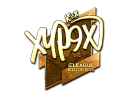Naklejka | Xyp9x (złota) | Boston 2018