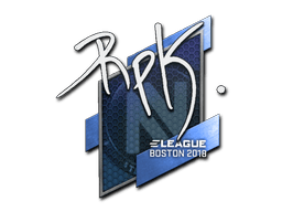Naklejka | RpK | Boston 2018