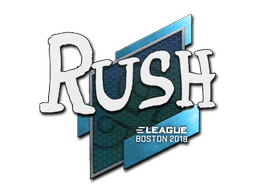 Naklejka | RUSH | Boston 2018