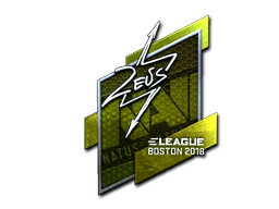 Naklejka | Zeus (foliowana) | Boston 2018