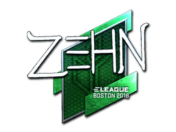 Naklejka | zehN (foliowana) | Boston 2018