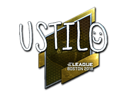 Naklejka | USTILO (foliowana) | Boston 2018