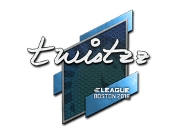 Naklejka | Twistzz | Boston 2018