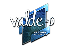 Naklejka | v4lde (foliowana) | Boston 2018