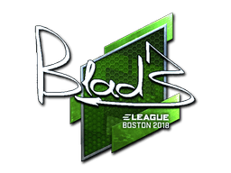 Naklejka | B1ad3 (foliowana) | Boston 2018