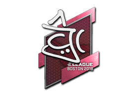 Naklejka | chrisJ | Boston 2018
