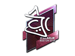 Naklejka | chrisJ (foliowana) | Boston 2018