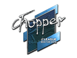 Naklejka | chopper | Boston 2018