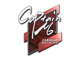 Naklejka | captainMo | Boston 2018