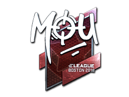 Naklejka | mou (foliowana) | Boston 2018