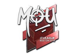 Naklejka | mou | Boston 2018
