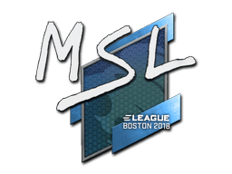 Naklejka | MSL | Boston 2018