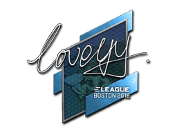Naklejka | LoveYY | Boston 2018