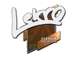Naklejka | Lekr0 | Boston 2018