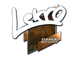 Naklejka | Lekr0 (foliowana) | Boston 2018