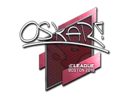 Naklejka | oskar | Boston 2018
