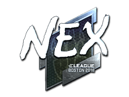 Naklejka | nex (foliowana) | Boston 2018