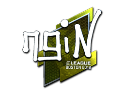 Naklejka | ngiN (foliowana) | Boston 2018