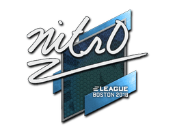 Naklejka | nitr0 | Boston 2018