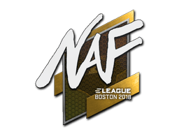 Naklejka | NAF | Boston 2018