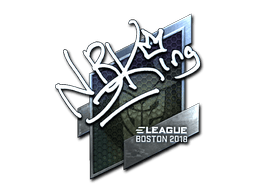 Naklejka | NBK- (foliowana) | Boston 2018