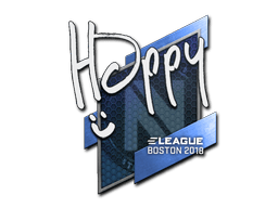 Naklejka | Happy | Boston 2018
