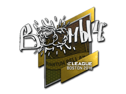 Naklejka | Boombl4 | Boston 2018
