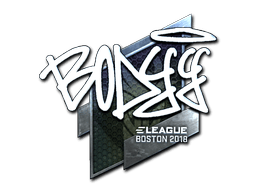 Naklejka | bodyy (foliowana) | Boston 2018