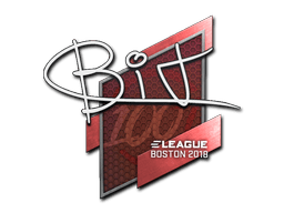 Naklejka | BIT | Boston 2018
