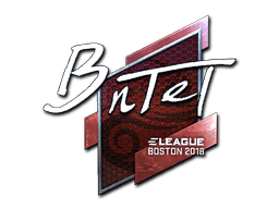 Naklejka | BnTeT (foliowana) | Boston 2018