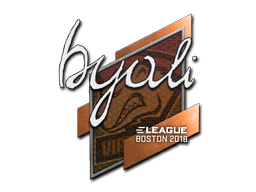 Naklejka | byali | Boston 2018