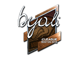 Naklejka | byali (foliowana) | Boston 2018