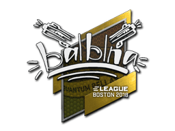 Naklejka | balblna | Boston 2018