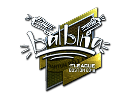 Naklejka | balblna (foliowana) | Boston 2018