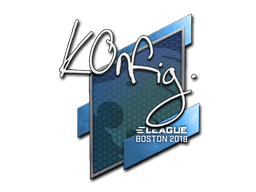 Naklejka | k0nfig | Boston 2018