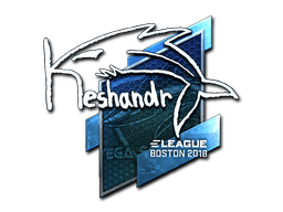 Naklejka | keshandr (foliowana) | Boston 2018