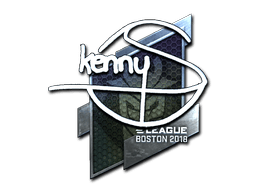Naklejka | kennyS (foliowana) | Boston 2018