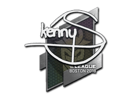 Naklejka | kennyS | Boston 2018