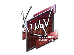Naklejka | kNgV- (foliowana) | Boston 2018