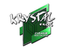 Naklejka | kRYSTAL | Boston 2018