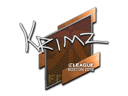 Naklejka | KRIMZ | Boston 2018