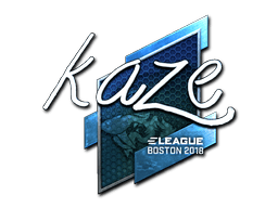 Naklejka | Kaze (foliowana) | Boston 2018