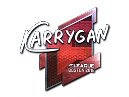 Naklejka | karrigan (foliowana) | Boston 2018