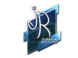 Naklejka | jR (foliowana) | Boston 2018